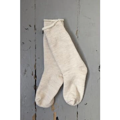 Rototo Oatmeal Double-face Socks