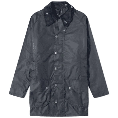 Barbour 40th Anniversary Beaufort Wax Jacket Navy In Blue