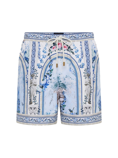 Hotel Franks By Camilla Men's Mid-length Printed Boardshorts In Season Of The Siren