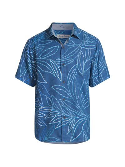 Tommy Bahama Men's Casa Grande Button-front Shirt In Dark Blue Muse
