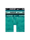 Nike Men's Dri-fit Adv Micro Boxer Briefs (3-pack) In Turquoise Black Blue