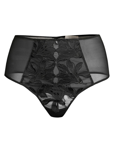 FLEUR DU MAL WOMEN'S LILY HIGH WAIST THONG