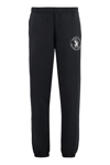 SPORTY AND RICH SPORTY & RICH LOGO PRINTED TRACK PANTS
