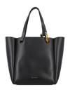 Jw Anderson Chain Detailed Tote Bag In Black