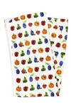 L'OVEDBABY X 'THE VERY HUNGRY CATERPILLAR™' PRINT ORGANIC COTTON SWADDLE BLANKET