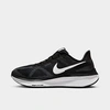 Nike Air Zoom Structure 25 Road Running Shoe In Black/white/dark Smoke Grey 