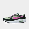 Nike Big Kids' Air Max Sc Casual Shoes In Honeydew/dark Obsidian/lime Blast/fuchsia Dream