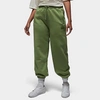 Nike Jordan Women's Flight Fleece Jogger Pants In Sky J Light Olive 