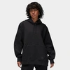 Nike Jordan Women's Flight Fleece Pullover Hoodie In Black 