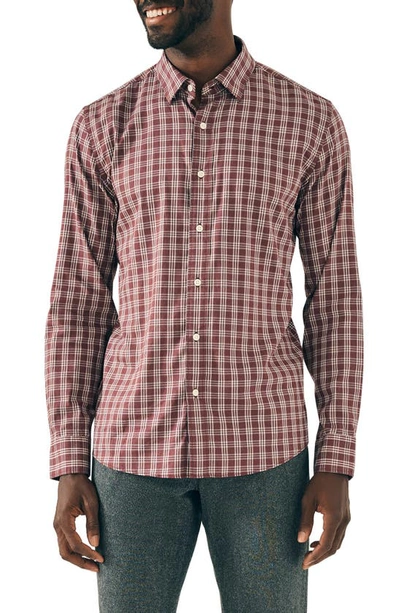 FAHERTY THE MOVEMENT PLAID BUTTON-UP SHIRT