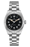 HAMILTON KHAKI FIELD EXPEDITION AUTOMATIC BRACELET WATCH, 41MM