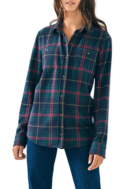 Faherty Legend&trade; Sweater Shirt In Outer Limits Plaid