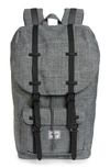 Herschel Supply Co Little America Backpack In Raven Crosshatch