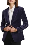 VINEYARD VINES STRETCH VELVETEEN BLAZER