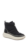 Dolce Vita Devlin High Top Platform Sneaker In Black Nylon