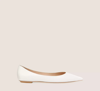 Stuart Weitzman Emilia Flat In Cream