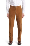 BERLE BERLE FLAT FRONT CORDUROY DRESS PANTS