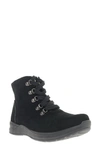 Propét Demi Womens Suede Sherpa Lined Winter & Snow Boots In Black