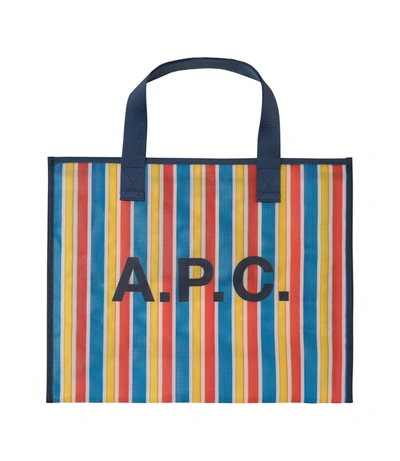 Apc Johanna Shopping Bag In Multi