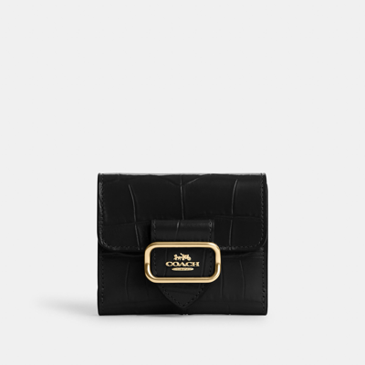 Coach Outlet Small Morgan Wallet In Black