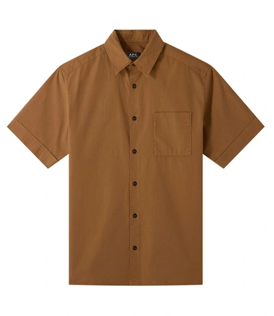 Apc Ross Short-sleeve Shirt In Multi