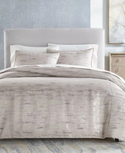 Hotel Collection Impasto Stone Duvet Cover Sets In Grey