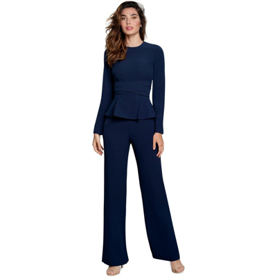 Dress The Population Andreas Pant Set In Blue