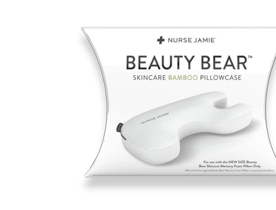 Nurse Jamie Beauty Bear Pillowcase In White