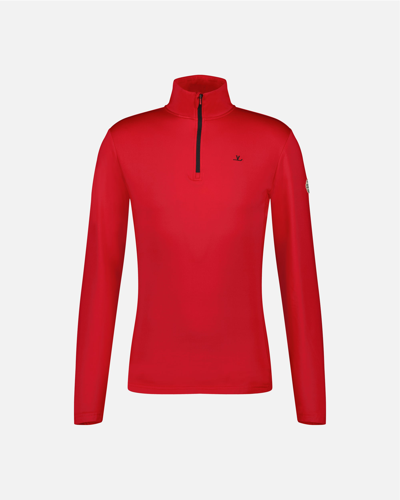 Vuarnet Takin Half Zip Base Layer In Red