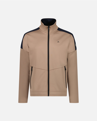 Vuarnet Urial Full Zip Fleece In Sand