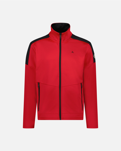 Vuarnet Urial Full Zip Fleece In Red