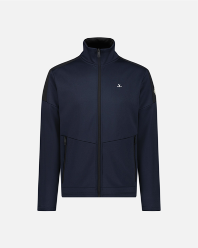 Vuarnet Urial Full Zip Fleece In Dark Navy