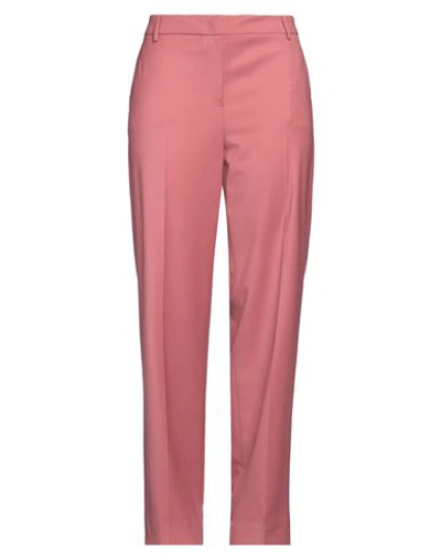 Pt Torino Woman Pants Pastel Pink Size 12 Virgin Wool, Elastane
