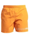 Hugo Boss Boss Man Swim Trunks Orange Size S Recycled Polyester