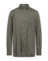 Massimo Alba Man Shirt Military Green Size Xl Cotton