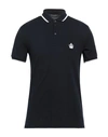 Dolce & Gabbana Man Polo Shirt Midnight Blue Size 34 Cotton