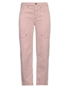Brunello Cucinelli Woman Jeans Pastel Pink Size 10 Cotton, Elastane