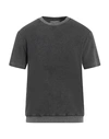 Daniele Fiesoli Man Sweatshirt Steel Grey Size S Cotton