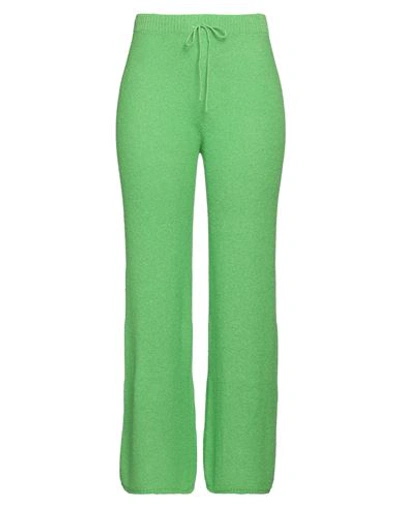Compagnia Italiana Woman Pants Green Size M Cotton, Polyamide