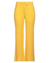 Compagnia Italiana Woman Pants Marigold Size Xl Cotton, Polyamide In Yellow