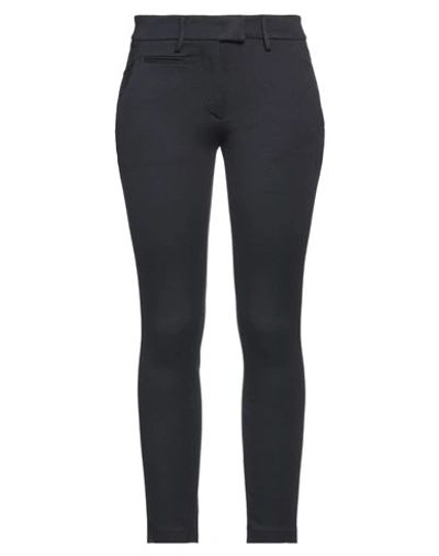 Dondup Woman Pants Midnight Blue Size 31 Viscose, Polyamide, Virgin Wool, Elastane
