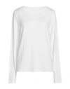 Majestic Filatures Woman T-shirt White Size 3 Viscose, Elastane