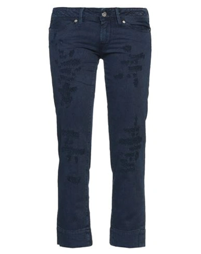 Jacob Cohёn Woman Jeans Navy Blue Size 31 Cotton