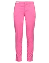 Pt Torino Woman Pants Fuchsia Size 8 Cotton, Elastane In Pink