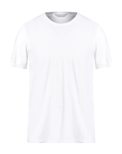 Brian Dales Man T-shirt White Size M Polyamide, Elastane