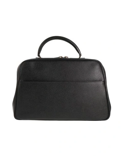 Valextra Woman Handbag Black Size - Calfskin