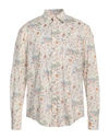 Mauro Grifoni Man Shirt Ivory Size 44 Cotton In White