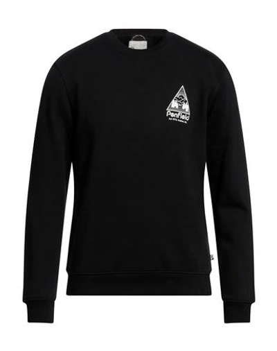 Penfield Man Sweatshirt Black Size M Cotton, Polyester
