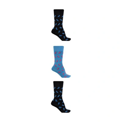 Paul Smith Patterned Socks Three-pack In Multi