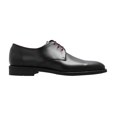Ps By Paul Smith Leather Bayard Derby Shoes In 79